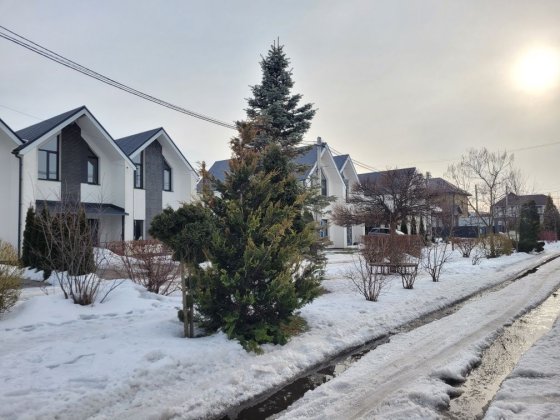 Таун з каміном! с.Святопетрівське Святопетровское