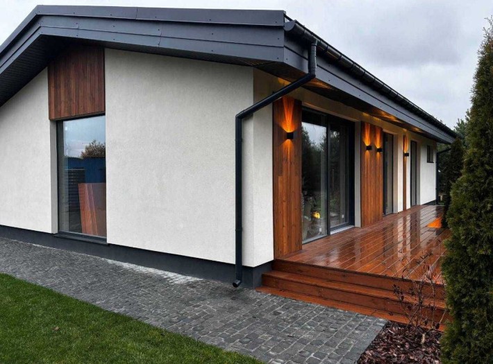 Гарні будинки в Білогородці, 100м2,ділянка 5.4 соток,Тераса термососни - фото 1