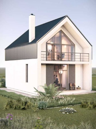 Сімейний котедж в КМ BB Park, 79м2, 4 сот. між Бояркою та Білогородкою - фото 1