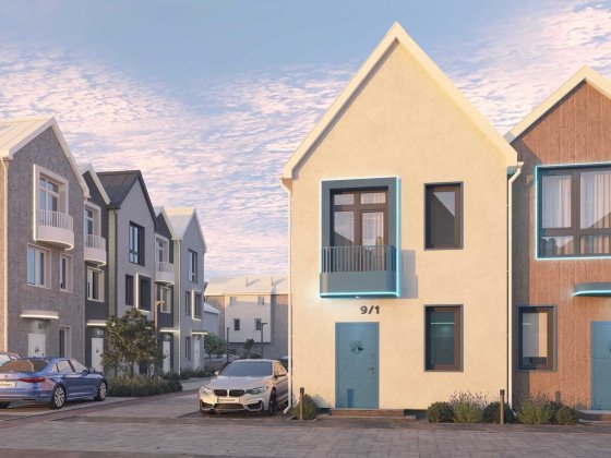 Двоповерховий таунхаус 57 м2. ЖК Свій Дім 3 Святопетрівське