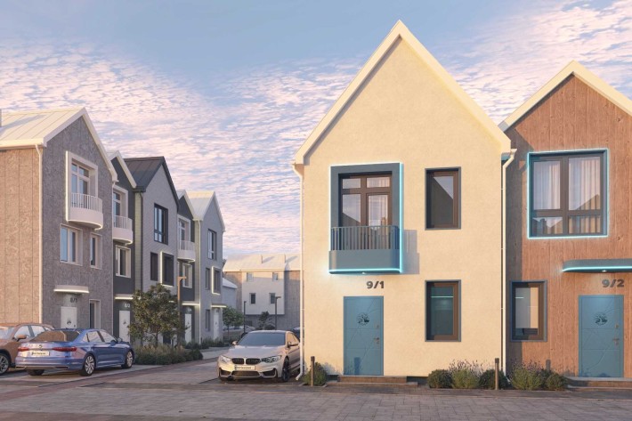 Двоповерховий таунхаус 57 м2. ЖК Свій Дім 3 - фото 1