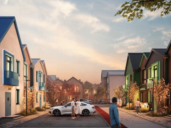 Таунхаус 67 м2, 2 кімнати, 2 поверхи. ЖК Свій Дім 3 Святопетровское