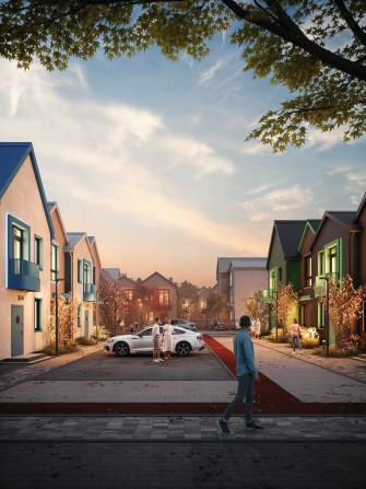 Таунхаус 67 м2, 2 кімнати, 2 поверхи. ЖК Свій Дім 3 - фото 1