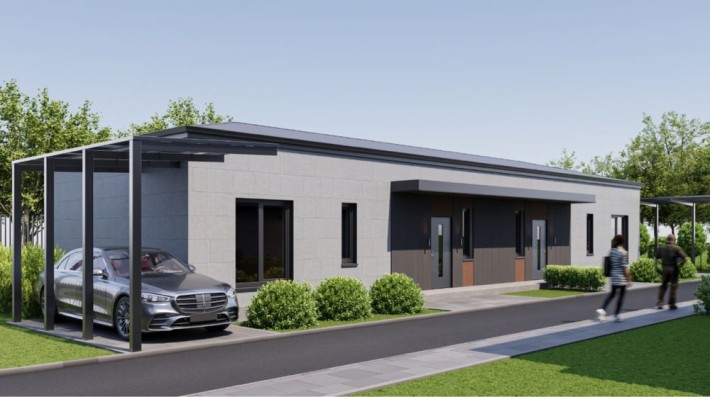 Дуплекс котеджне містечко  газ велика ділянка - фото 1