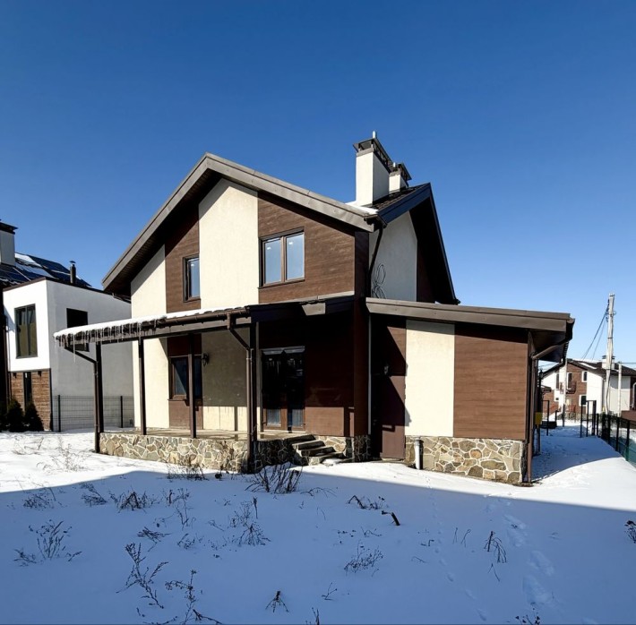 Продаж двоповерхового будинка 174 м² з цоколем Ходосівка Мануфактура - фото 1