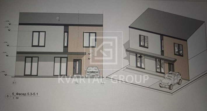 Двоповерховий таунхаус з ГАЗОМ м. Ворзель - фото 1