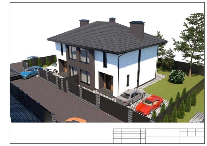 Продаж якісного дуплексу на стадії будівництва! Ходосівка - фото 1