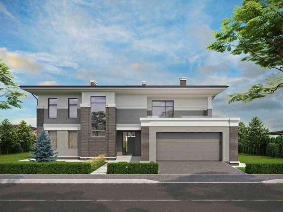 Сучасний будинок біля озера в КМ Золоче Вишеньки