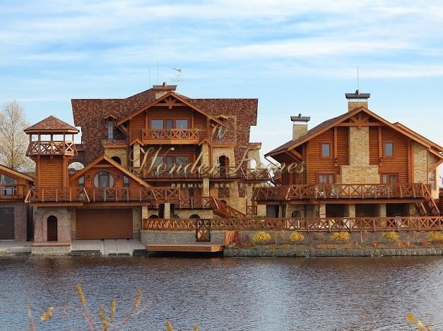 Продажа дома особняка 1000 м2 с баней на Днепре Осокорки Гнидын - фото 1