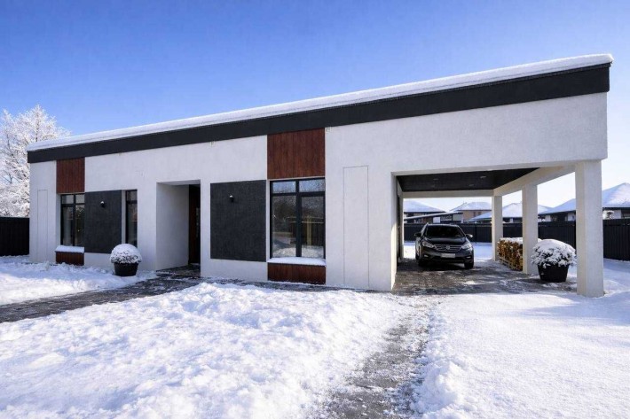 Сучасний будинок хай-тек з підвалом - фото 1