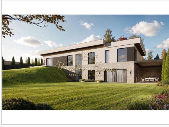 Продажа дома 328м2 + террасы 138м2 в охраняемом КГ в Лесниках Лісники