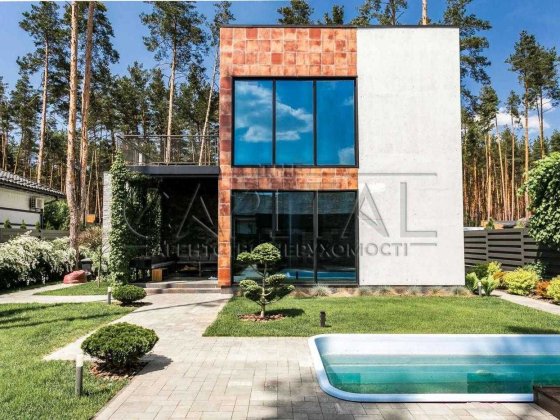 ПРОДАЖ/Будинок в стилі Хай-Тек,з басейном,Закрите КМ,Гнідин, Бориспіль Гнедин