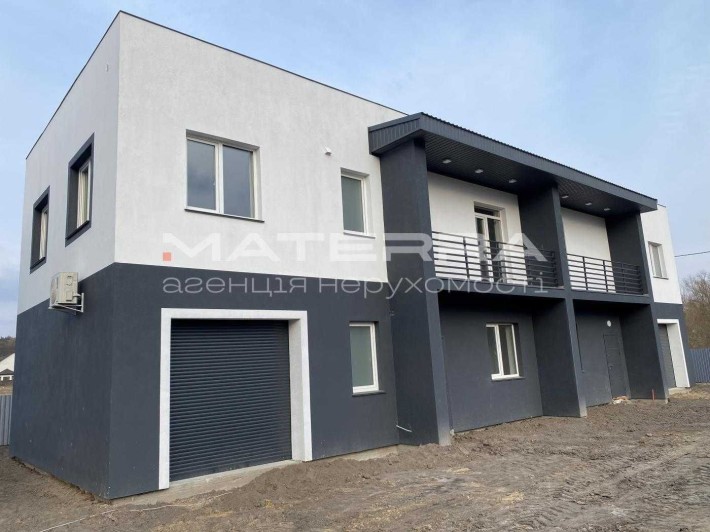 Продаж дуплекса 140 м² з гаражем у Віті-Поштовій, під чистове, 15кВт - фото 1