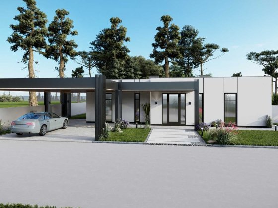 Будинок 153м2 з панорамними вікнами та терасою в КМ Белгравія Дмитровка