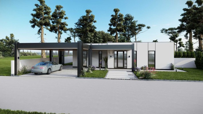 Будинок 153м2 з панорамними вікнами та терасою в КМ Белгравія - фото 1