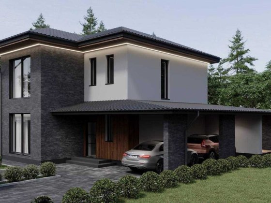 Продаж будинків з ГАЗОМ в Лісі Зазимʼя Закрите КМ 150 та 180 м2 Зазим'я