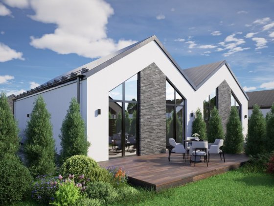 Продається новий дуплекс 67кв.м. за 42900 дол. + 2 паркомісця + тераса Зазим'я