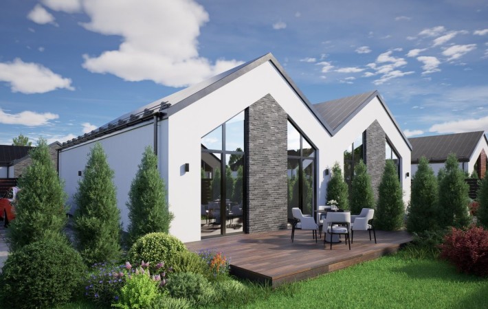 Продається новий дуплекс 67кв.м. за 42900 дол. + 2 паркомісця + тераса - фото 1