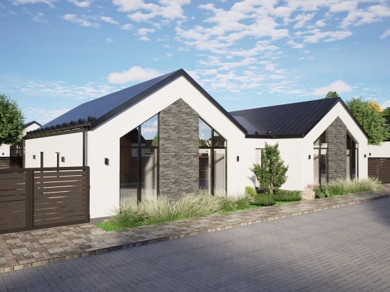 Життя без сусідів за стіною! Новий котедж 101 кв.м. Зазим'я