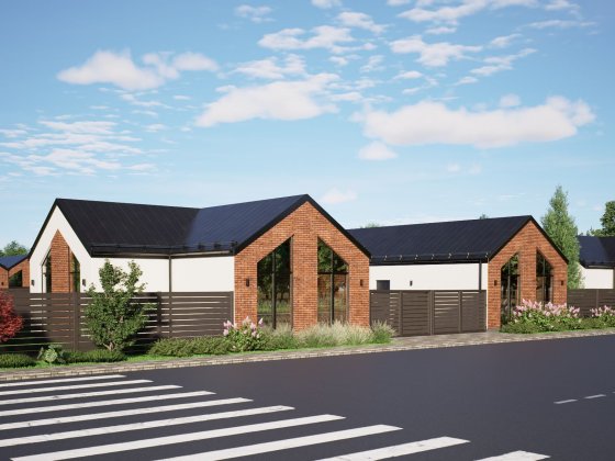 Продається котедж у сучасному котеджному містечку  81 кв.м. Зазим'я