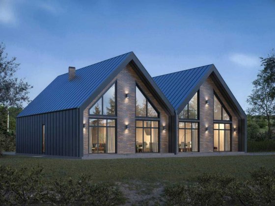 Дуплекс в скандинавському стилі Іванковичі (Ходосівка, Лісники, Хотів) Иванковичи