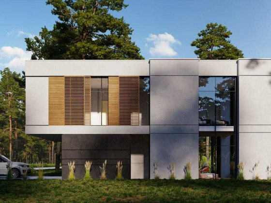 Будинок 174 м² з кухнею-вітальнею 61 м² розтермінування Shepit.Villas Лебедевка