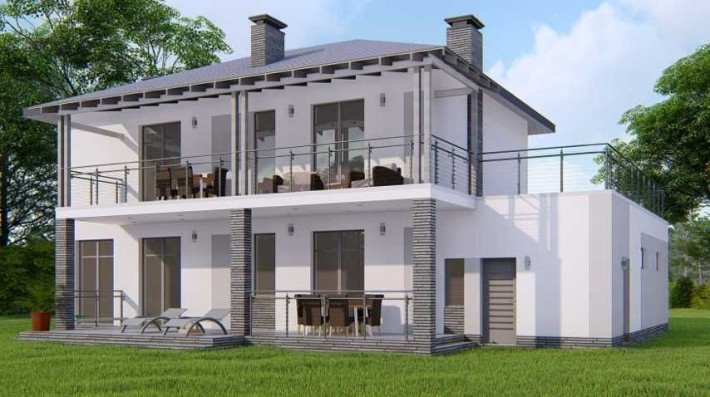 Продаж будинку в Лебедівці. Новобудова 151 кв.м. Київське море - 10 хв - фото 1