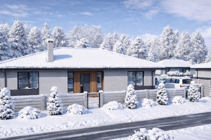 Будинок 111 м² з газом — друге світло, 3 кімнати, велика ділянка - фото 1