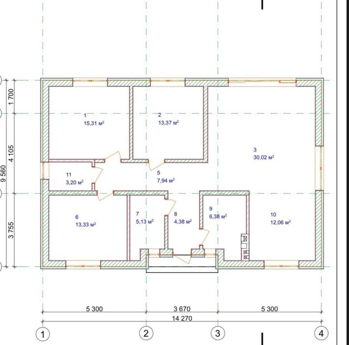 Продам будинок 111 м² у Михайлівці-Рубежівці, ділянка від 4 соток, газ - фото 1