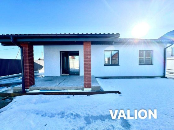 Новий 1-пов БУДИНОК 105  кв.м на 5 сот- з ВАРІАНТОМ під клієнта РЕМОНТ Петропавлівське