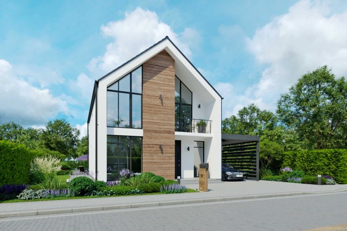 Двоповерховий котедж 125м2 на власній ділянці для комфортного життя - фото 1