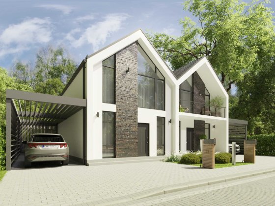 Сучасний та комфортний дуплекс з власним подвір'ям по ціні  квартири Рожны