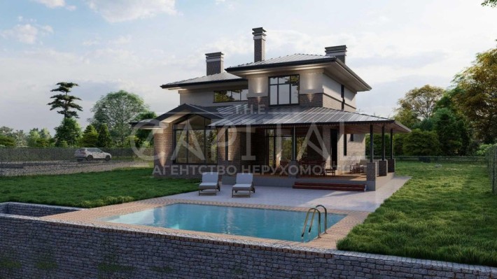 Продаж будинку 260м² КК Зарічний гай, 10 соток - фото 1