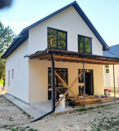 Затишний будинок 105м2+тераса. Біля лісу та каналу в с. Хотянівка, Газ - фото 1