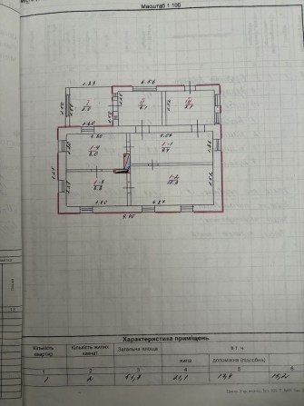 Будинок з приватизованою земельною ділянкою 0.0895 га - фото 1