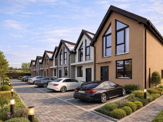 Середній Таунхаус | 100 кв.м. | 1 сотка | Вул. Лікарська Шевченково