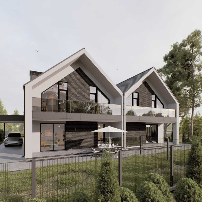 Котедж 159 м² біля Львова | Зубра | $1100/м² | здача до нового року - фото 1