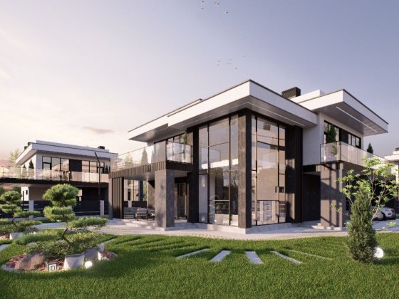 Елітні будинки "VILLA CRISTAL"  біля лісу | 15 хв.до центру Львова Рясне-Руське