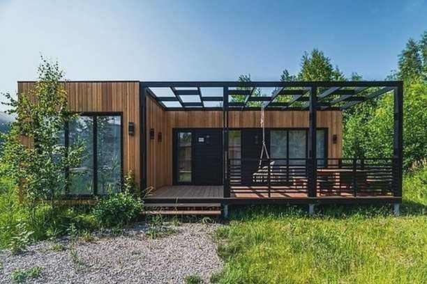 Будинок для постійного поживання 42 м2 + 18 м2 Тераса. - фото 1