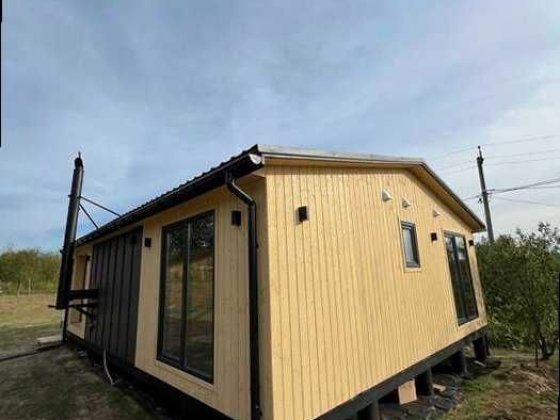 Модульний Будинок 52м2 +18,5 м2 тераса Будуємо під ключ з фундаментом Жовква