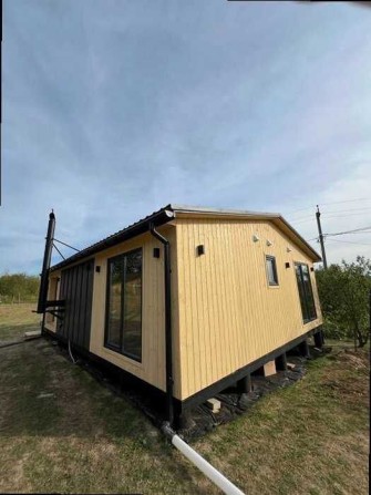 Модульний Будинок 52м2 +18,5 м2 тераса Будуємо під ключ з фундаментом - фото 1