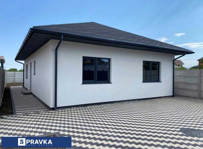 Новый одноэтажный дом в Лесках! 88 м² на участке 4,6 соток - фото 1