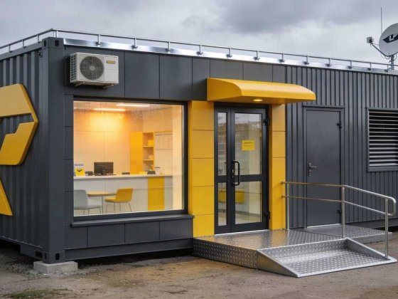 Модульний будинок з контейнера 20-40 футів під ключ - GreenTec Великий Дальник