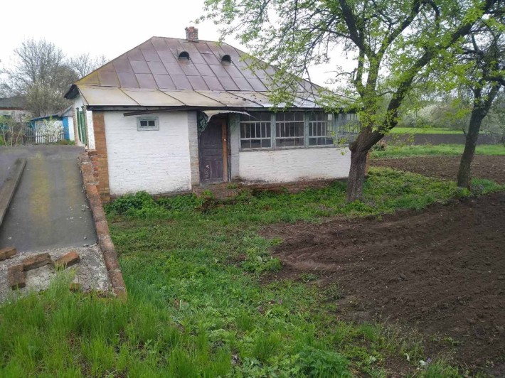 Продається садиба с.Сари Миргородський  р-н.Будинок потребує ремонту. - фото 1