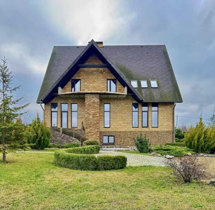 Продам дом в смт Бабаи! ДОБРОТНЫЙ дом с подземным гаражем! Ландшафт - фото 1