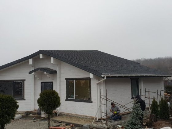 Каркасний Будинок в Івано-Франківську  за проектом Перлина 

До Ивано-Франковск