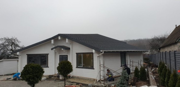 Каркасний Будинок в Івано-Франківську  за проектом Перлина 

До - фото 1