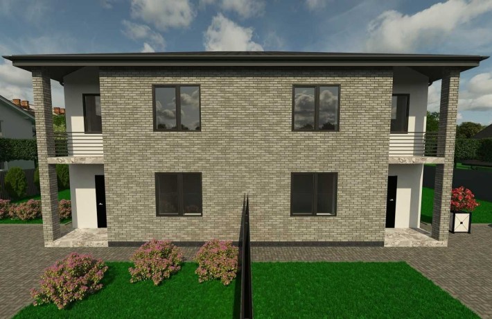 Дуплекси з центральними комунікаціями в Бучі,ГАЗ,Поруч ТРЦ Авенр,школа - фото 1