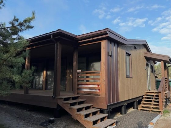 Затишний модульно каркасний будинок 54 м² Бровари