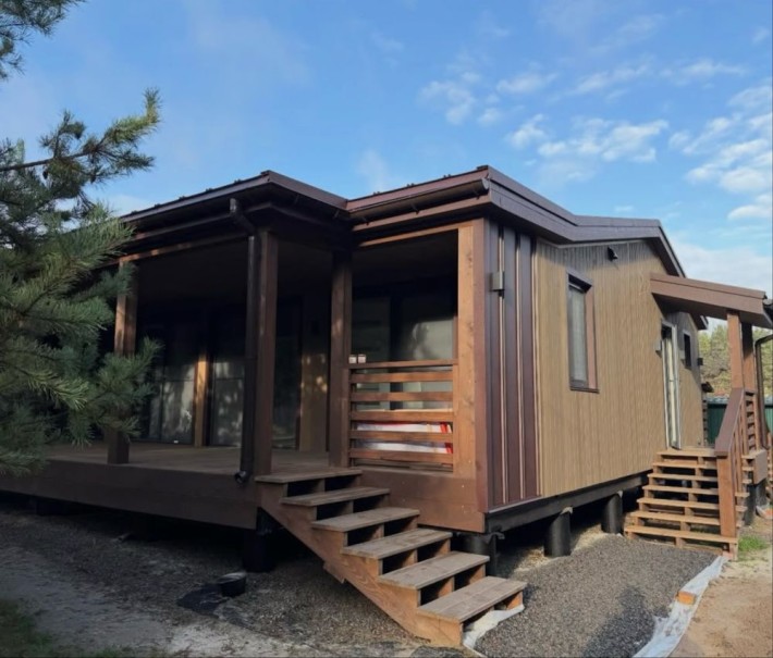 Затишний модульно каркасний будинок 54 м² - фото 1